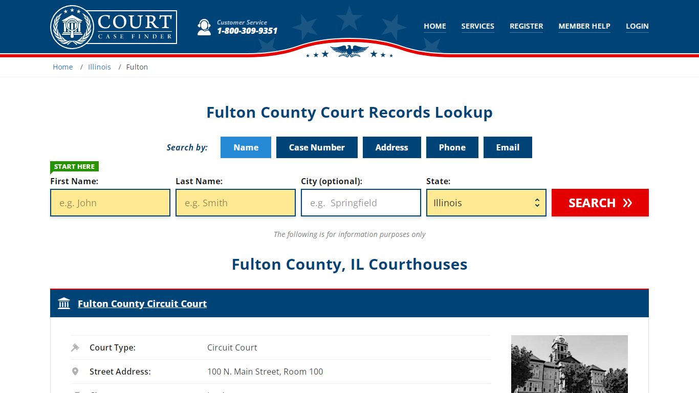 Fulton County Court Records | IL Case Lookup